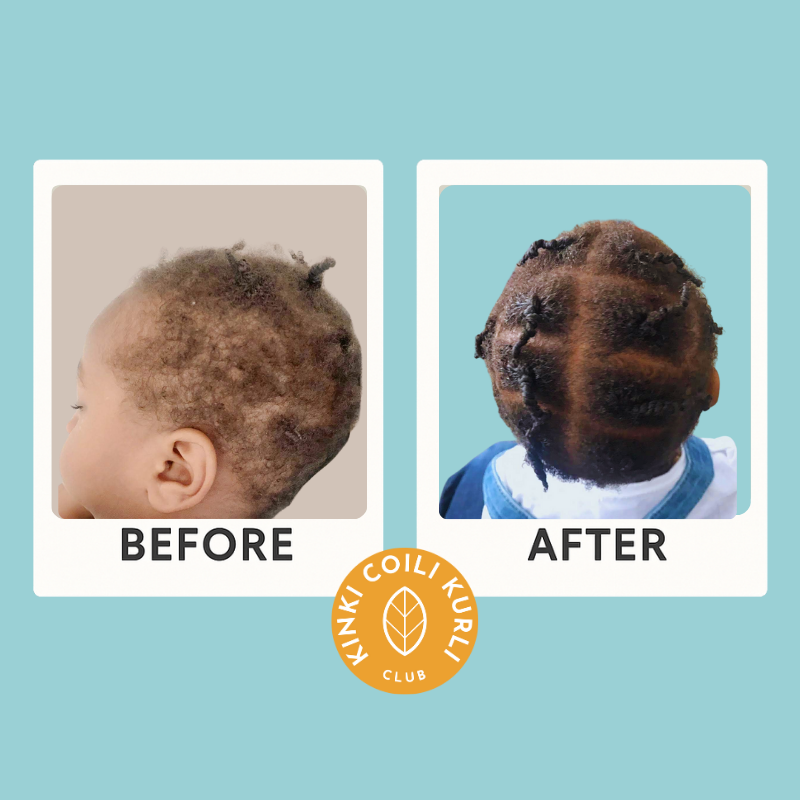 Curly Toddler Hair Kit
