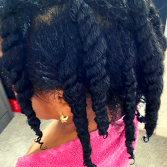 kids summer hairstyles blog. little girl with braids 