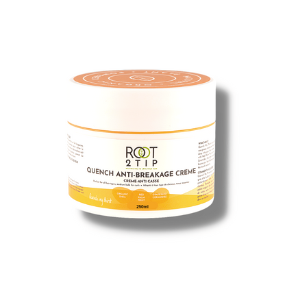 Afro Hair Vegan Moisturising Creme - Quench Anti-breakage Creme