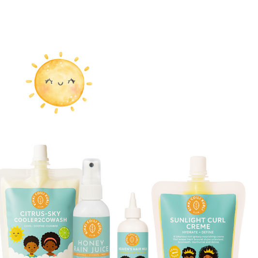 Curly Toddler Hair Kit