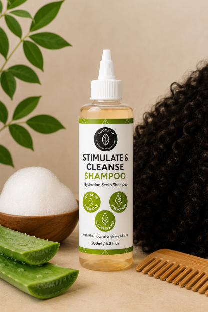 Aloe + Mint SLS-Free Shampoo & Co-Wash Duo for Afro & Curly Hair