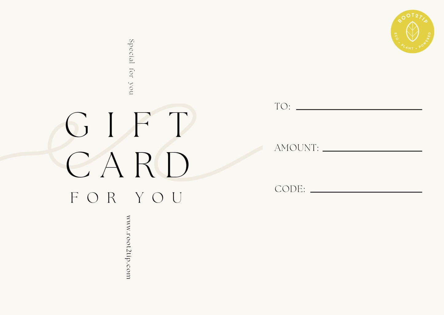 E - Gift Card