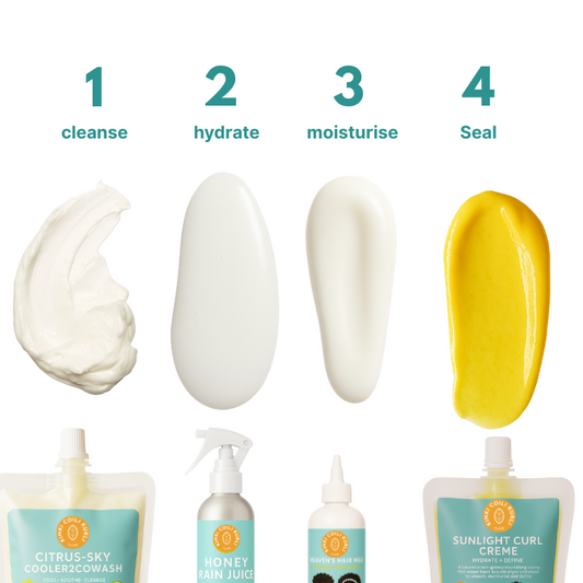 The Back2School Afro-Curly Kids Moisture System