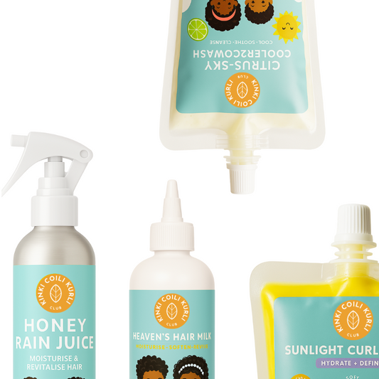 The Back2School Afro-Curly Kids Moisture System