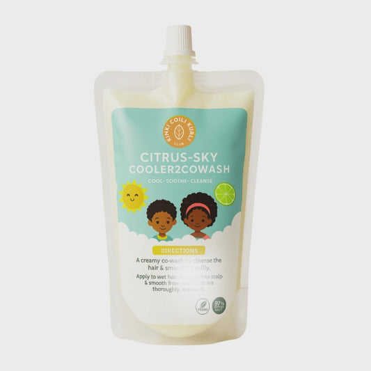 Curly-Afro Cowash and Deep Conditioner (Citrus-Sky Cooler2wash)