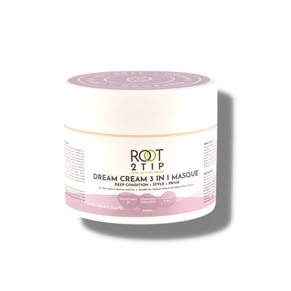 Dream Cream - Afro-Curly Styling Moisture Cream and 3-1 Masque